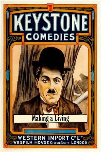 Cartel de Charlot periodista