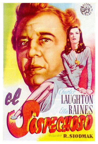 Cartel de El sospechoso