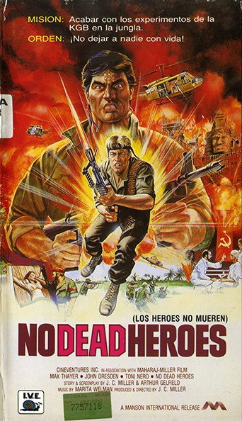 Cartel de Los héroes no mueren