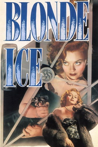 Cartel de Blonde Ice