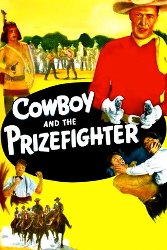 Cartel de Cowboy and the Prizefighter