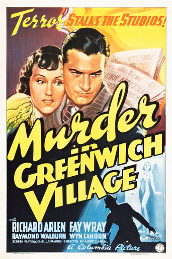 Cartel de Murder in Greenwich Village
