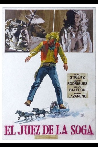 Cartel de El juez de la soga
