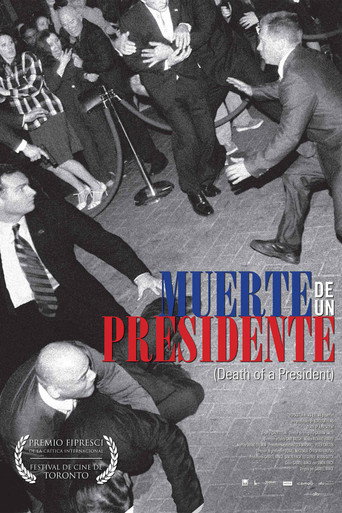 Cartel de Muerte de un presidente