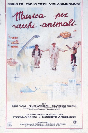 Cartel de Musica per vecchi animali