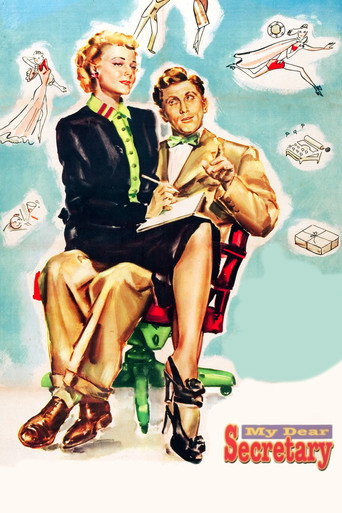 Cartel de Mi querida secretaria