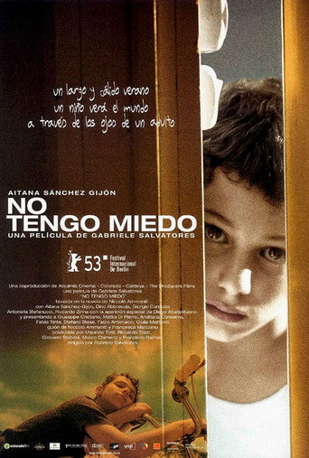 Cartel de No tengo miedo
