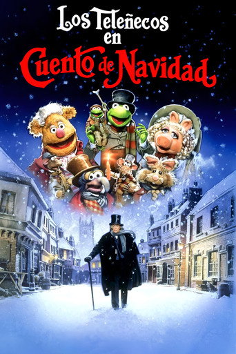 Cartel de Los Teleñecos en Cuento de Navidad