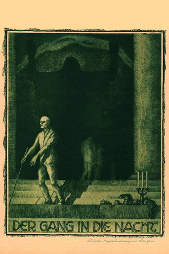 Cartel de Der Gang in die Nacht