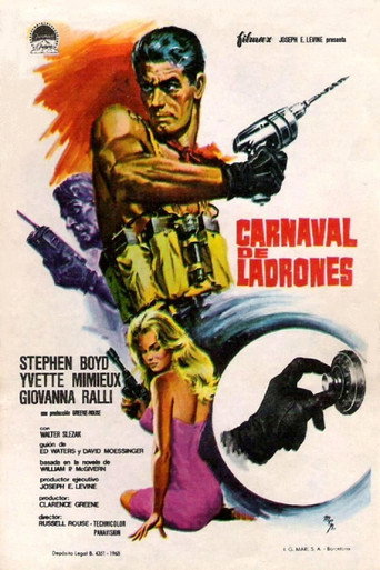 Cartel de Carnaval de ladrones