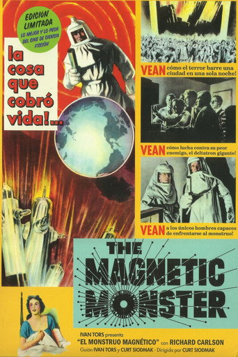 Cartel de El monstruo magnético