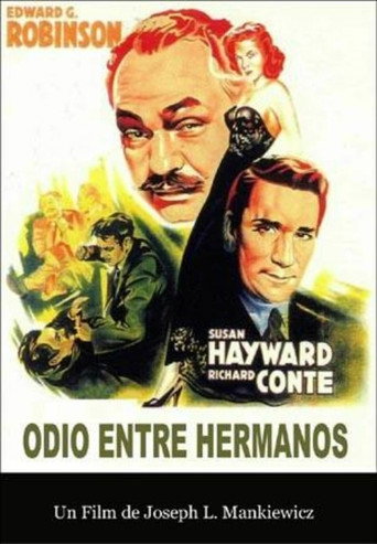 Cartel de Odio entre hermanos