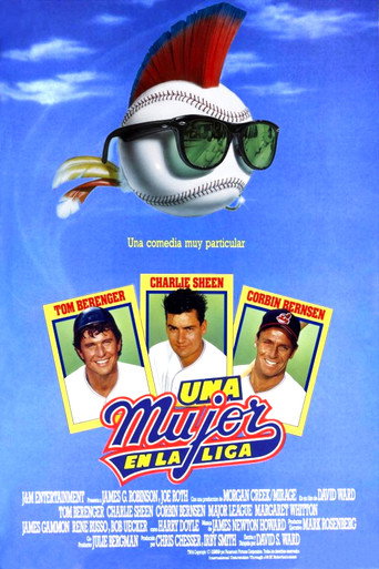 Cartel de Una mujer en la liga