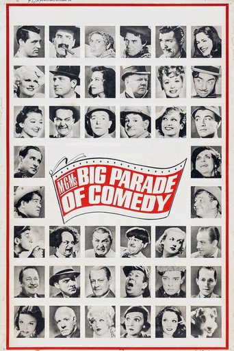 Cartel de El gran desfile de la comedia
