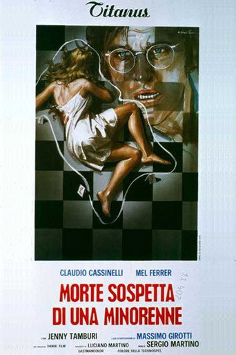 Cartel de Extraña muerte de una menor