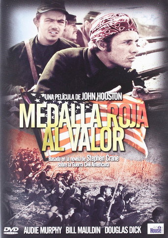 Cartel de Medalla roja al valor