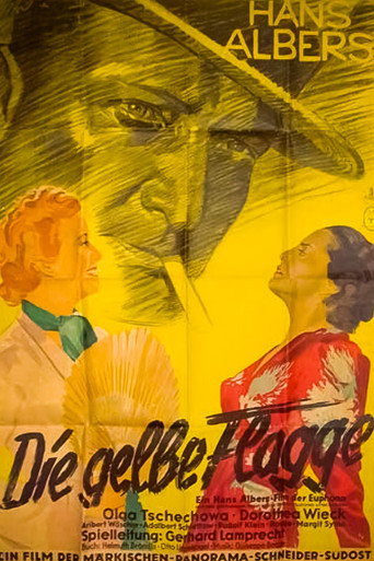 Cartel de Die gelbe Flagge