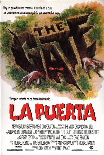 Cartel de La puerta