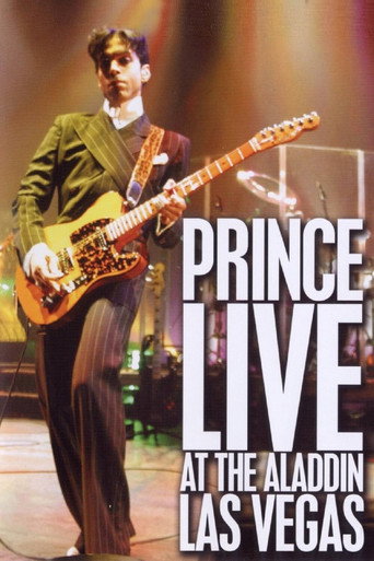 Cartel de Prince: Live at the Aladdin Las Vegas