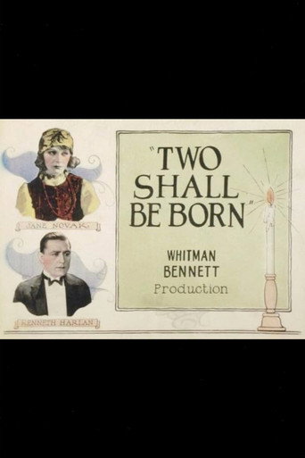 Cartel de Two Shall Be Born