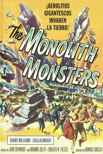 Cartel de Monstruos de piedra (The Monolith Monsters)