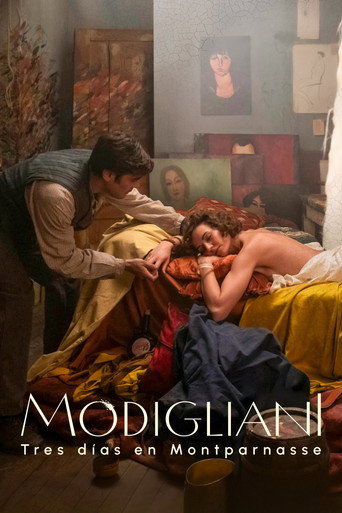 Cartel de Modigliani, tres días en Montparnasse