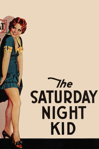 Cartel de La chica de la noche del sábado