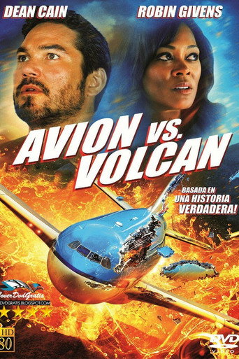 Cartel de Avión Vs. Volcán
