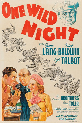 Cartel de One Wild Night