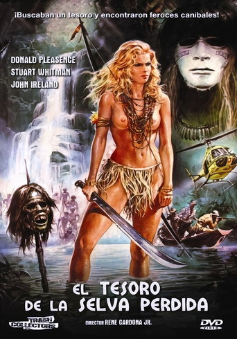 Cartel de El tesoro de la selva perdida