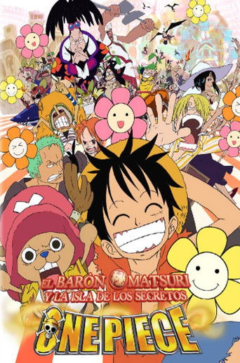 Cartel de One Piece: El barón Omatsuri y la Isla Secreta