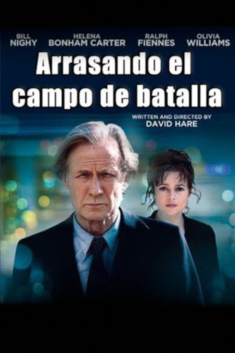 Cartel de Arrasando el campo de batalla