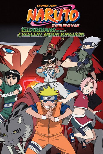 Cartel de Naruto: Guardianes del Reino de la Luna Creciente