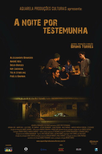 Cartel de A Noite por Testemunha