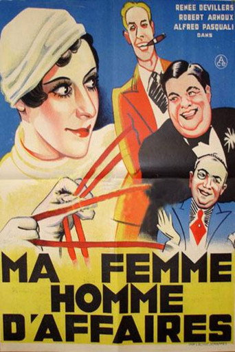 Cartel de Ma femme... homme d'affaires