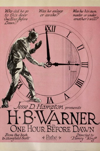 Cartel de One Hour Before Dawn