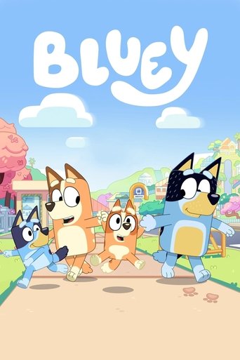 Cartel de Bluey