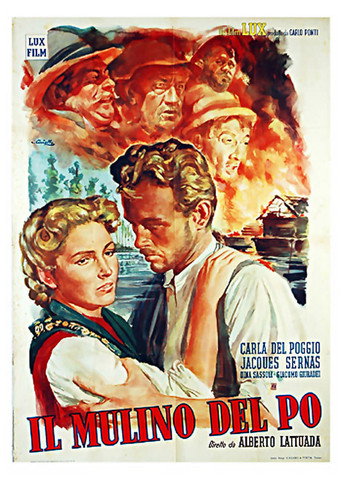 Cartel de El molino del Po