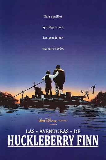 Cartel de Las aventuras de Huckleberry Finn