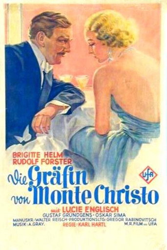 Cartel de Die Gräfin von Monte-Christo