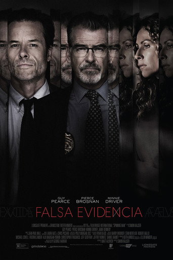 Cartel de Falsa evidencia