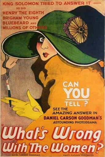 Cartel de What's Wrong with the Women?