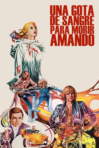 Cartel de Una gota de sangre para morir amando