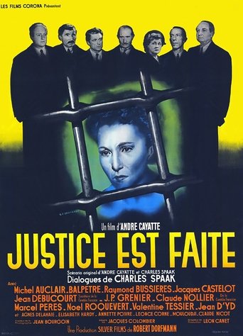 Cartel de Justicia cumplida