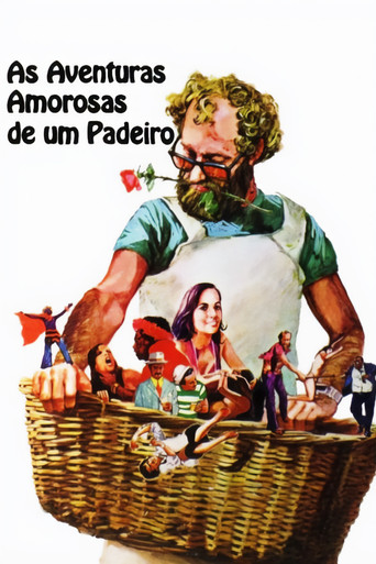 Cartel de As Aventuras Amorosas de um Padeiro