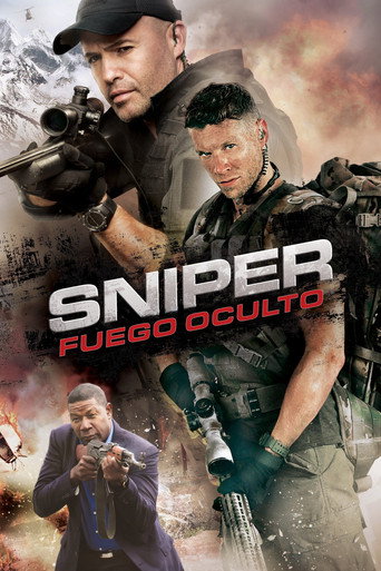 Cartel de Sniper. Fuego oculto