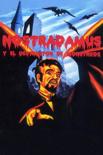 Cartel de Nostradamus y el destructor de monstruos