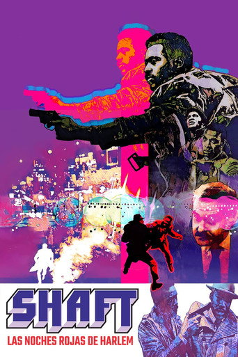 Cartel de Las noches rojas de Harlem (Shaft)