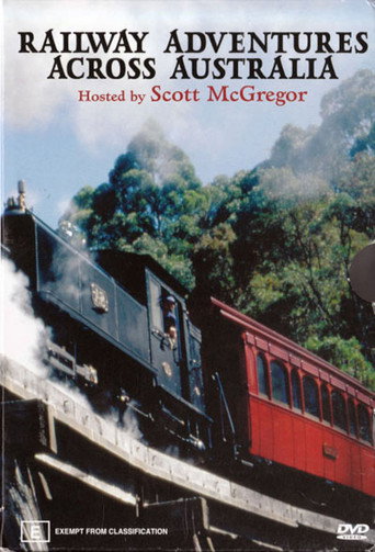 Cartel de Railway Adventures Across Australia