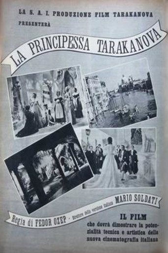 Cartel de La principessa Tarakanova